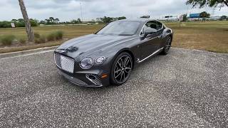 2020 Bentley Continental GT CoupeW12 Walk Around Bentley Tampa Bay [upl. by Eceerahs]