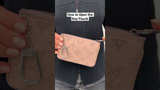 🔑 Louis Vuitton Key Pouch styles how to open amp what fits inside [upl. by Dosi]