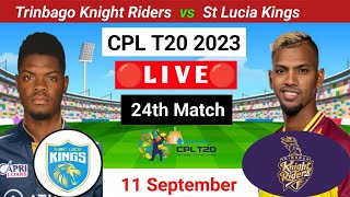 TKR vs SLK Live  CPL Live  Cpl 2023 Live  Pitch Report Live  Caribbean Premier League 2023 Live [upl. by Erlandson]