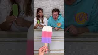 Choose green ice cream challenge 😂 Why did he replace real ice cream shorts Best video by Hmelkofm [upl. by Sigvard632]