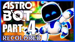 ASTRO BOT  Recolored Gameplay Walkthrough Part 4 100 No Commentary PS5 [upl. by Dorran]