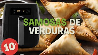 ¡Delicias de la India en tu Air Fryer Samosas de Verduras [upl. by Mildrid]