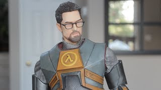 Half Life 2 Gordon Freeman Exclusive Statue Unboxing from Gaming Heads [upl. by Ecinahs]