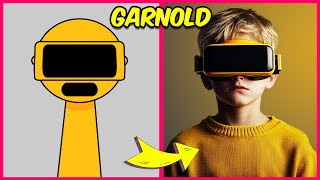 INCREDIBOX SPRUNKI Characters as HUMANS 🤑😎  🔊Guess The Incredibox Sprunki Characters by their VOICE [upl. by Jaenicke]