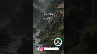 Main acha hoo ya bura wo bat chor do  Love quotes  Aqwal e zareen status  Quotes in urdu [upl. by Hgielrac230]