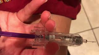 How to inject Cosentyx Prefilled Syringe [upl. by Ayortal]