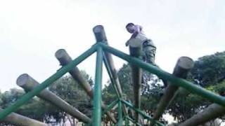 Basic Military Training  Standard Obstacle Course [upl. by Standing322]