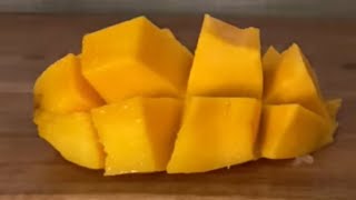 ASMR Peeling amp Chopping Mango 🥭 amp Dragon Fruit [upl. by Chelsae631]