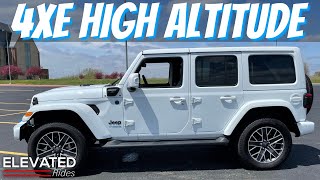 2022 Jeep Wrangler Sahara High Altitude 4xe First Impressions of the Plugin Hybrid [upl. by Eelhsa]