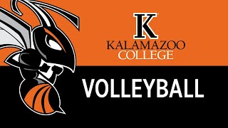 Kalamazoo vs North Park  Volleyball [upl. by Luamaj]