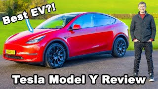 Tesla Model Y 2022 review  the BEST electric SUV [upl. by Derej786]