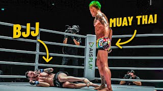 When A MUAY THAI Monster Moves To MMA 🔥 😵 Yodkaikaew vs Alex Schild [upl. by Alrahc501]