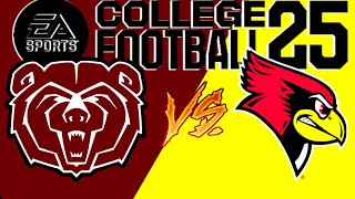 Missouri State vs Illinois State  Week 7 Simulation  College Football 25 Gameplay [upl. by Flossie]