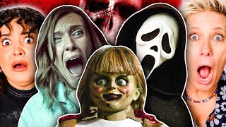 Scariest Movies Of All Time Annabelle Hereditary Insidious  React [upl. by Padget604]