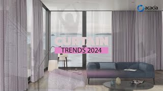 Exploring the Latest Curtain Designs for 2024  Interior Trends amp Inspiration [upl. by Ellesor383]