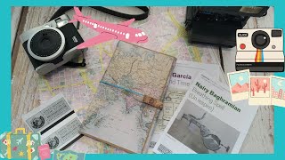 TUTORIAL PORTADOCUMENTOS DE VIAJE SCRAP DIY VIAJES [upl. by Alilahk]