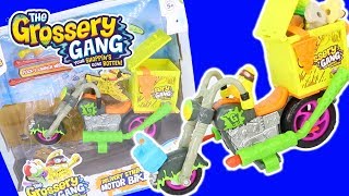 SEASON 3 GROSSERY GANG  SERIES 3 UNBOXING MOTOR BIKE  GROSSERY GANG MOTOR BIKE  Toy Unboxing [upl. by Ttoille]