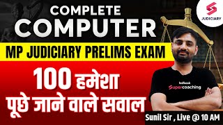 Complete Computer for MP Judiciary Exam  MPCJ Exam Prelims [upl. by Atsyrc]