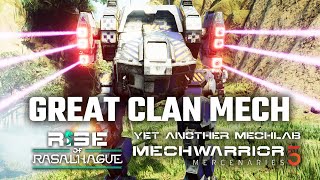 This Clan Mech is SO good  Mechwarrior 5 Mercenaries Modded  YAML  Rise of Rasalhague 7 [upl. by Murage]