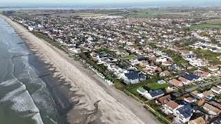 Bracklesham Bay to East Wittering Coastal Flight in 4K Video [upl. by Varian]