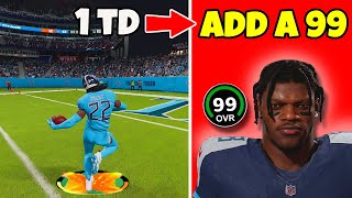 Score A Touchdown  Add A 99 Overall To Titans [upl. by Analaj]