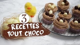 ∞DIY∞ 3 RECETTES TOUT CHOCOLAT  avec EstelleBlogMode [upl. by Devad]