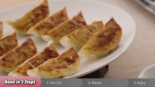 “Ajinomoto Gyoza” in 5 minutes [upl. by Aldas]