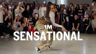 Chris Brown  Sensational feat Davido amp Lojay  Latrice Choreography [upl. by Fanchie503]