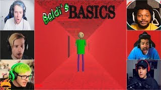 Gamers Reactions to the END NOT  Baldis Basics [upl. by Buhler]