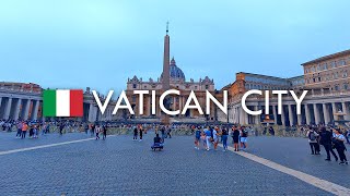 The ULTIMATE Tourist Guide to VATICAN CITY  Italy Walking Tour  4K  60FPS [upl. by Laurens676]