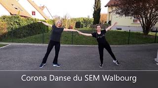 corona dance par les élèves du SEM Walbourg [upl. by Oelc]