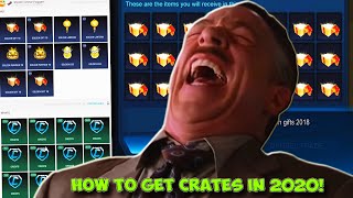 How To Get CRATES in 2020 in Rocket League FULL TUTORIAL [upl. by Nnylyahs]