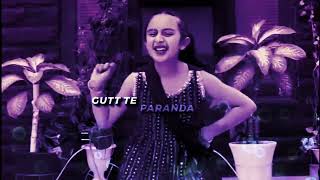 ✨️Gutt ch paranda teri💫 remixed song dance by a little girl viral dance dancevideo like video [upl. by Nemzaj145]