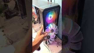 New gaming PC cooling fan installation shorts pc pcgaming fans [upl. by Reyem]