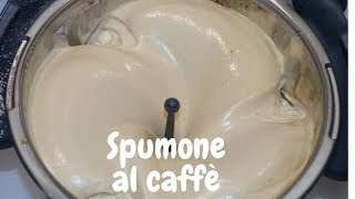 Spumone al caffè ricetta bimby tm5 [upl. by Hanoy]