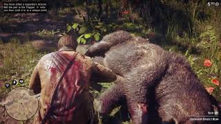 Red Dead Redemption 2  The Revenant bear scene [upl. by Peednus233]