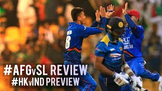 AFGvSL Review  HKvIND Preview AakashVani [upl. by Kirt]