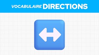 Le vocabulaire anglais des directions ↔️ [upl. by Nibuz]