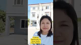 3 Storey Townhouses in Imus Cavite thru Pagibig [upl. by Addison]