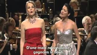 Anna Netrebko amp Elina Garanca  Flower duet Lakmé de Delibe [upl. by Ravens]