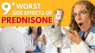 9 Worst Side Effects of Prednisone [upl. by Nowyt]