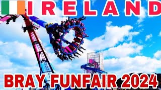 IRELAND Vlog 🇮🇪 BRAY FUNFAIR 2024 quotThe Thrills amp Spills of Birds Euroshow Funfair [upl. by Cheadle]