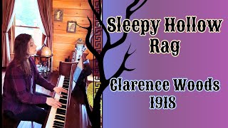 Sleepy Hollow Rag  Clarence Woods 1918 Ragtime Novelty Piano Solo [upl. by Ellery241]