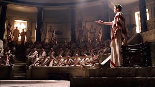 Rome HBO  Octavians Speech to the Senate [upl. by Notsa]