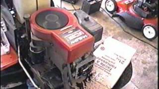 HOW TO ADJUST VALVES FIX HARD TO START Lawn Tractor with OHV Briggs Engine MUST SEE Part 22 [upl. by Monafo]