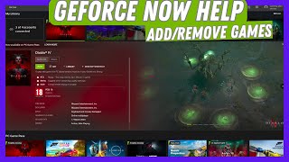 Add amp Remove Games on GeForce NOW in 2024 Easy Guide [upl. by Wyck125]