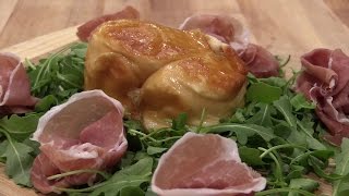 Grilled Smoked Mozzarella Prosciutto and Truffle Oil Recipe [upl. by Macdonald]