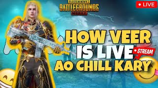 Custome rooms😘 live custom roomsHow veer is livegamerpubg [upl. by Eicirtap]