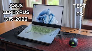 Asus Zephyrus G15 2022 TEST FR [upl. by Neemsay763]