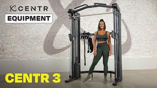 Fitness equipment demo Centr 3 Home Gym functional trainer [upl. by Rebmaed]